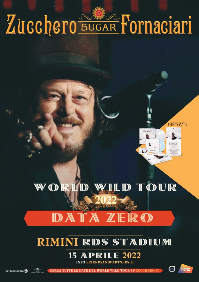 tour zucchero 2022 date italia